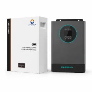 پکیج باطری LV TopSun 2.5kw + سانورتر مارس ریوا Mars Riva 3.6kw
